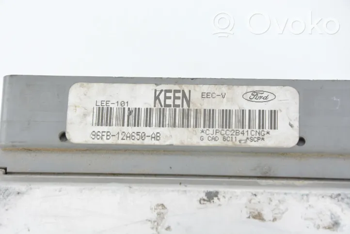 Ford Fiesta Komputer / Sterownik ECU silnika 96FB12A650AB