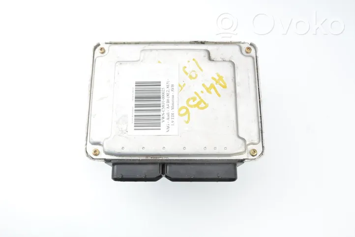 Audi A4 S4 B6 8E 8H Unité de commande, module ECU de moteur 038906019FN