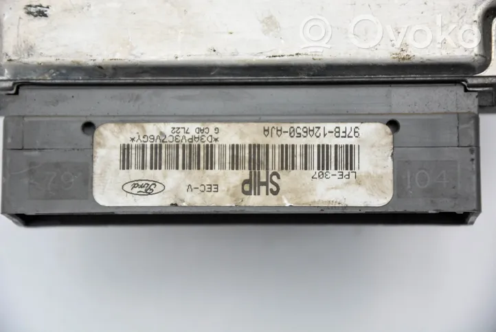 Ford Fiesta Komputer / Sterownik ECU silnika 97FB-12A650-AJA