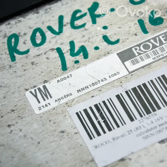 Rover 25 Unité de commande, module ECU de moteur NNN100743