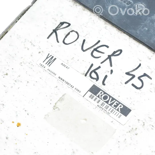 Rover 45 Unité de commande, module ECU de moteur YMA0047