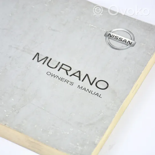 Nissan Murano Z50 Libretto uso e manutenzioni OM5E-0Z50G0