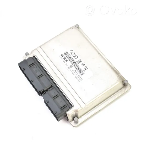 Audi A6 S6 C5 4B Kit centralina motore ECU e serratura 3B0907552