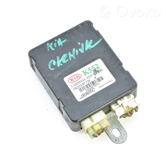 KIA Carnival Unité de commande, module ECU de moteur OK55267720H