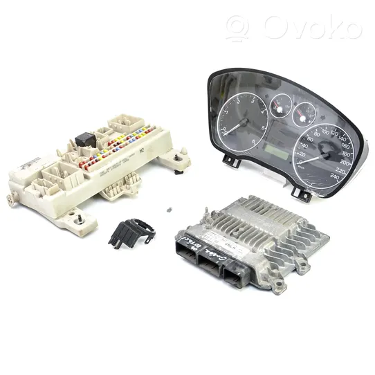 Ford C-MAX I Komputer / Sterownik ECU i komplet kluczy 3M5A12A650HK