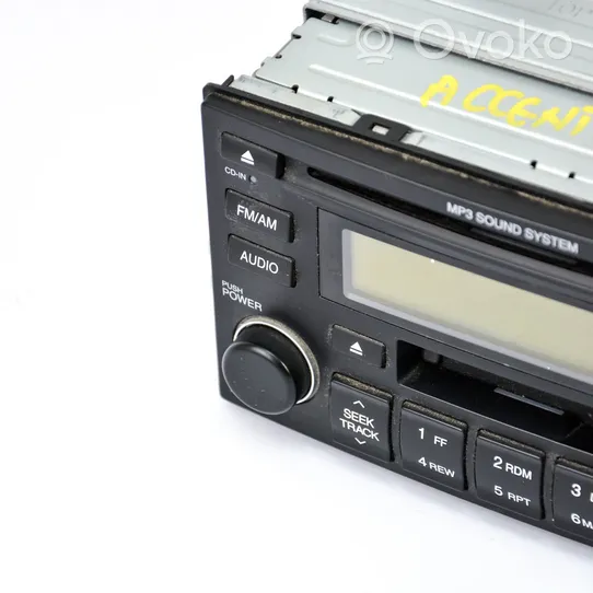 Hyundai Accent Radio/CD/DVD/GPS-pääyksikkö 96100-1E571CA