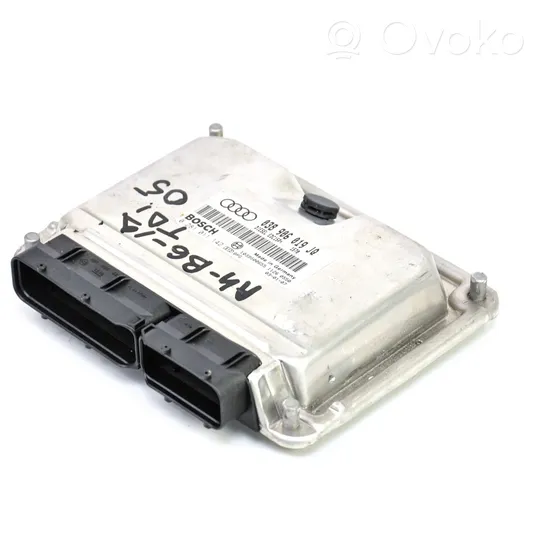 Audi A4 S4 B6 8E 8H Komputer / Sterownik ECU i komplet kluczy 038906019JQ