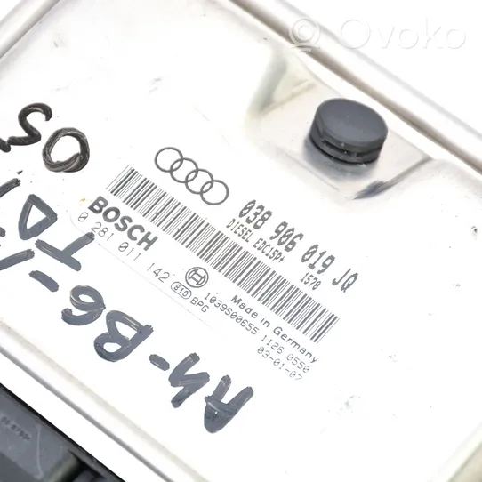 Audi A4 S4 B6 8E 8H Užvedimo komplektas 038906019JQ