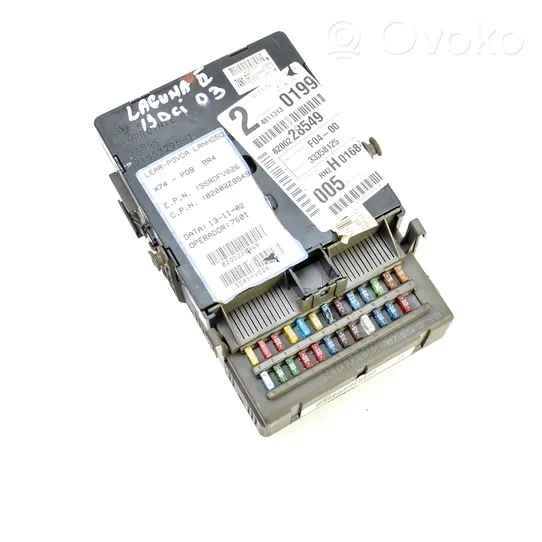 Renault Laguna II Kit centralina motore ECU e serratura 8200163528