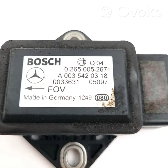 Mercedes-Benz A W169 Anturi A0035420318