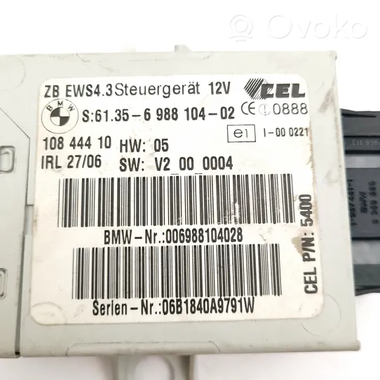 BMW X5 E53 Kit calculateur ECU et verrouillage 7800131