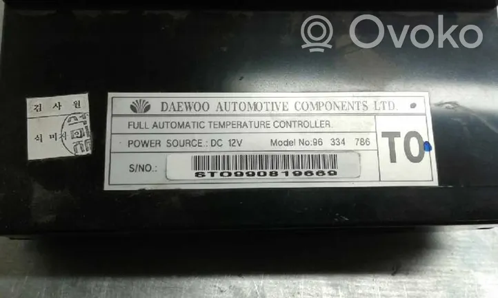 Daewoo Leganza Panel klimatyzacji 96334786
