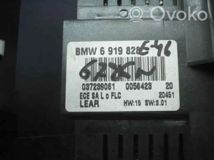 BMW 3 E46 Interruttore luci 61318363668