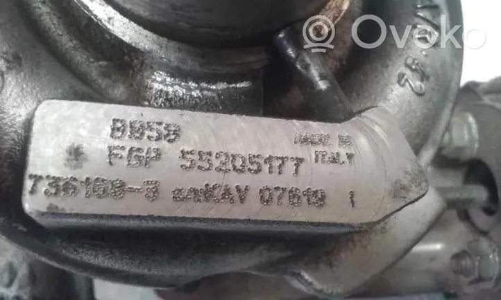 Fiat Bravo Турбина 55205177