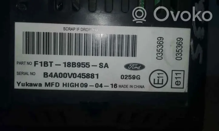 Ford Fiesta Écran / affichage / petit écran F1BT18B955SA