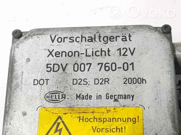 Volkswagen PASSAT B5 Xenon-valojen ohjainlaite/moduuli 5DV00776001