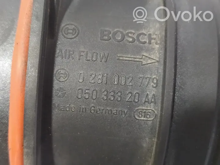 Dodge Avenger Mass air flow meter 05033320AA