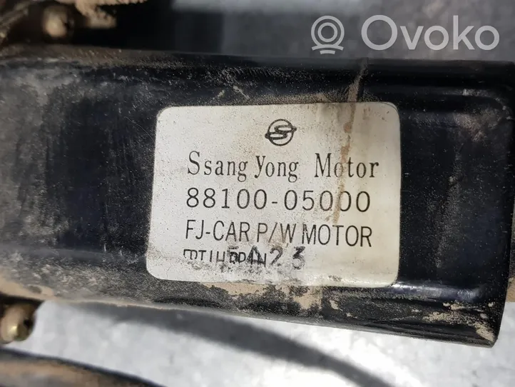 SsangYong Musso Mécanisme lève-vitre de porte arrière avec moteur 8810005000