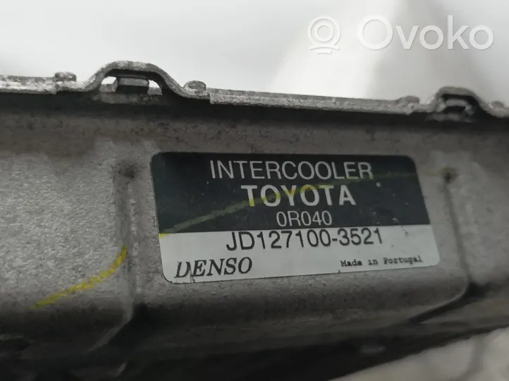 Toyota Verso Refroidisseur intermédiaire 1271003521