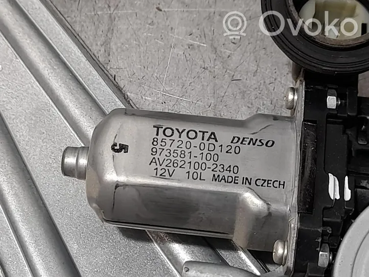 Toyota Corolla E160 E170 Regulador de puerta trasera con motor 6980312180