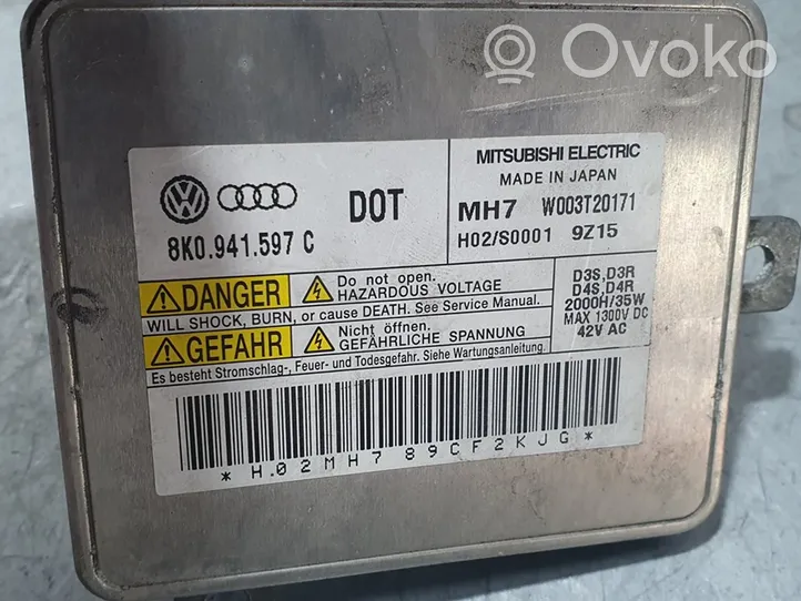 Audi A4 S4 B8 8K Sterownik / moduł świateł Xenon 8K0941597C