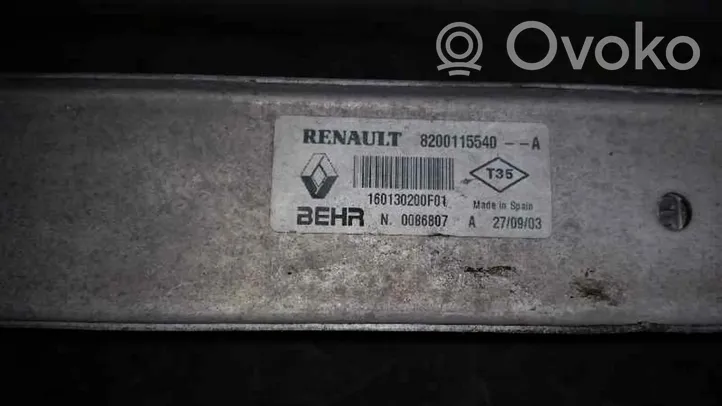 Renault Scenic II -  Grand scenic II Chłodnica powietrza doładowującego / Intercooler 