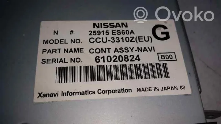 Nissan X-Trail T30 Unité principale radio / CD / DVD / GPS 
