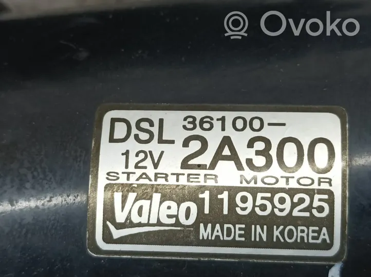 Hyundai i20 (GB IB) Démarreur 361002A300