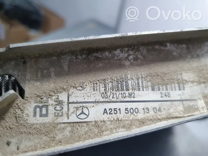Mercedes-Benz ML W164 Dzesēšanas šķidruma radiators A2515001304