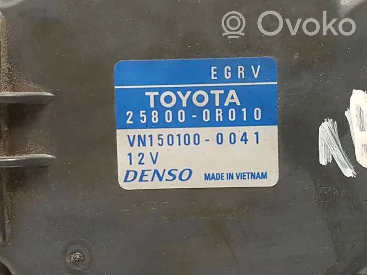 Toyota Avensis T270 Soupape vanne EGR 258000R010