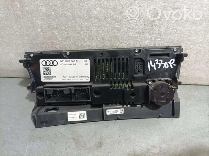 Audi A4 S4 B8 8K Panel klimatyzacji 8T1820043AG