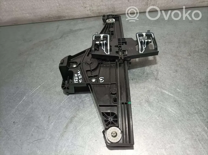 Peugeot 2008 II Rear door window regulator with motor 9830003080