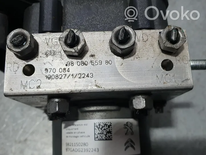 Citroen Jumpy Pompe ABS 9808055980