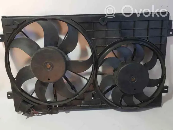 Volkswagen Touran I Electric radiator cooling fan 1K0121207