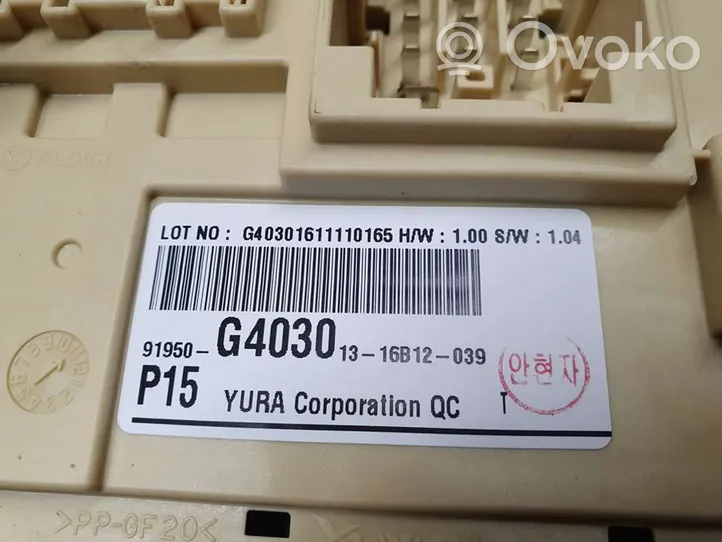 Hyundai i30 Fuse module 91950G4030