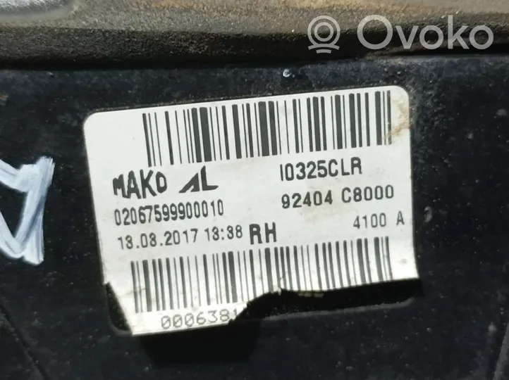 Hyundai i20 (GB IB) Lampa tylna 92404C800