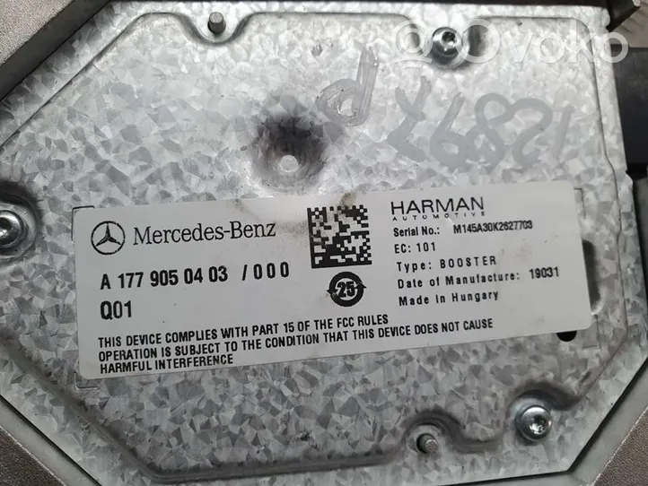 Mercedes-Benz CLA C118 X118 Muut ohjainlaitteet/moduulit A1779050403