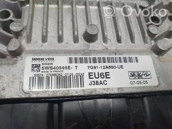 Ford Mondeo MK IV Calculateur moteur ECU 7G9112A650UE