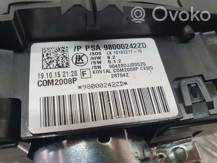 Citroen DS4 Pulsanti/interruttori sul volante 98000242ZD