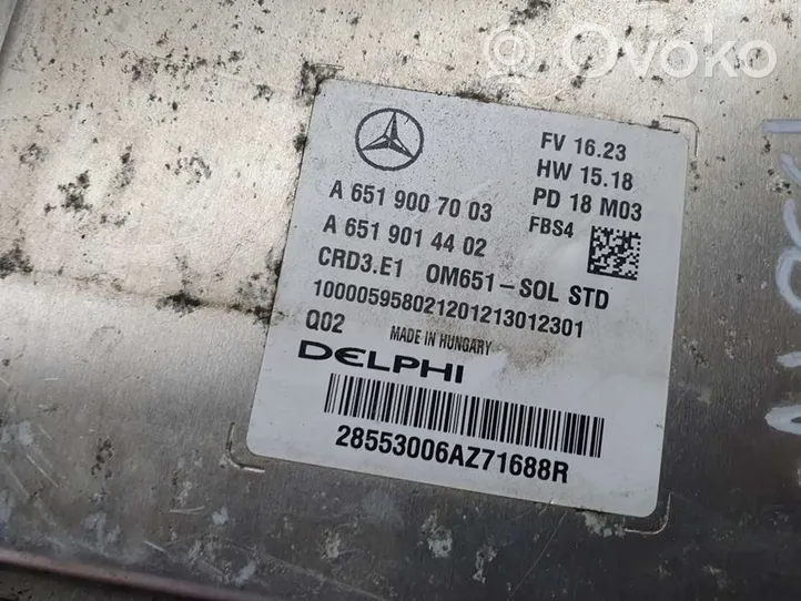 Mercedes-Benz GLA W156 Variklio valdymo blokas A6519007003