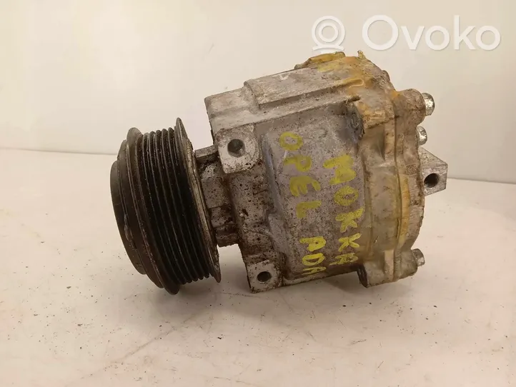Opel Adam Ilmastointilaitteen kompressorin pumppu (A/C) 13124750