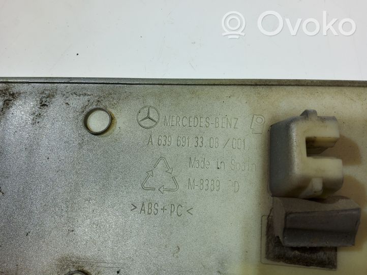 Mercedes-Benz Vito Viano W639 Slīdošās durvju dekoratīvā apdare (moldings) A6396913308