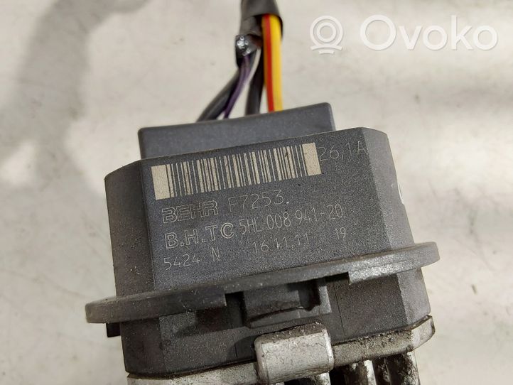 Volvo V70 Résistance moteur de ventilateur de chauffage 5HL008941