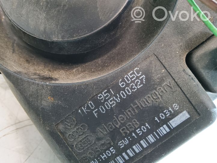 Volkswagen Touareg II Alarmes antivol sirène 1K0951605C