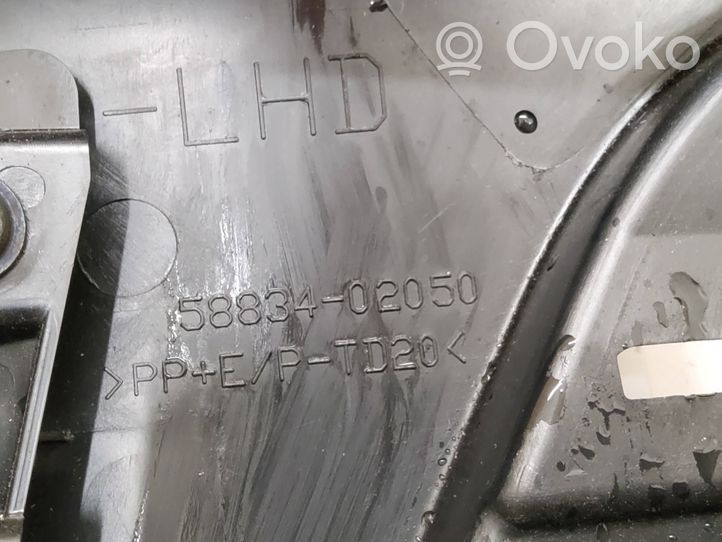 Toyota Auris E180 Vaihteenvalitsimen kehys verhoilu muovia 5883402050