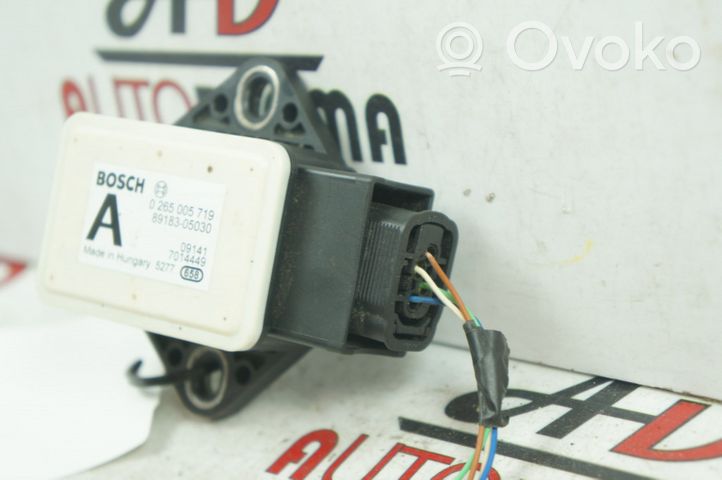 Toyota Avensis T270 ESP (elektroniskās stabilitātes programmas) sensors (paātrinājuma sensors) 8918305030