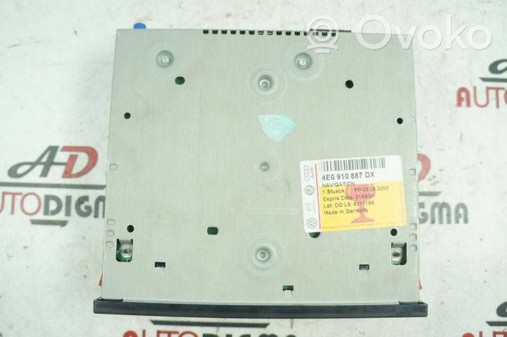 Audi A6 S6 C6 4F Navigacijos (GPS) CD/DVD skaitytuvas 4E0910887D