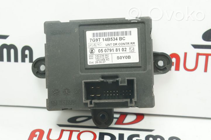 Ford Mondeo MK IV Durų elektronikos valdymo blokas 7G9T14B534