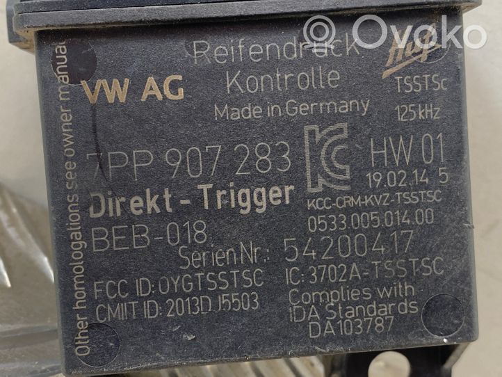 Audi RS7 C7 Sensor Reifendruckkontrolle RDK 7PP907283
