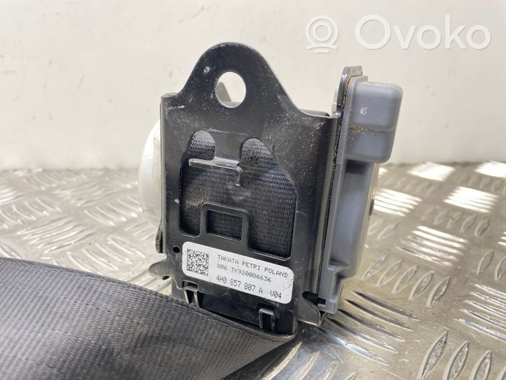 Audi A8 S8 D4 4H Cintura di sicurezza posteriore 4H0857807A